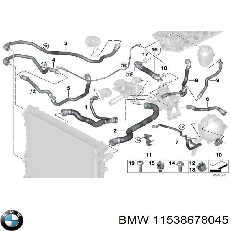  11538678045 BMW