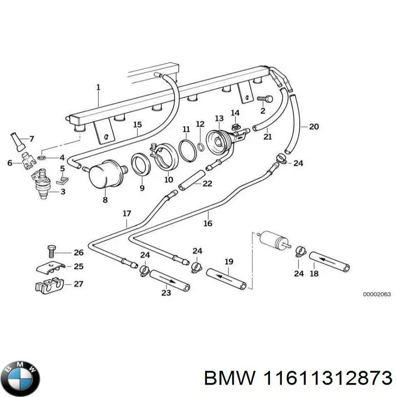 11611312873 BMW 