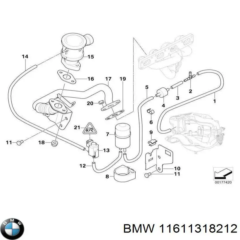 11611318212 BMW 