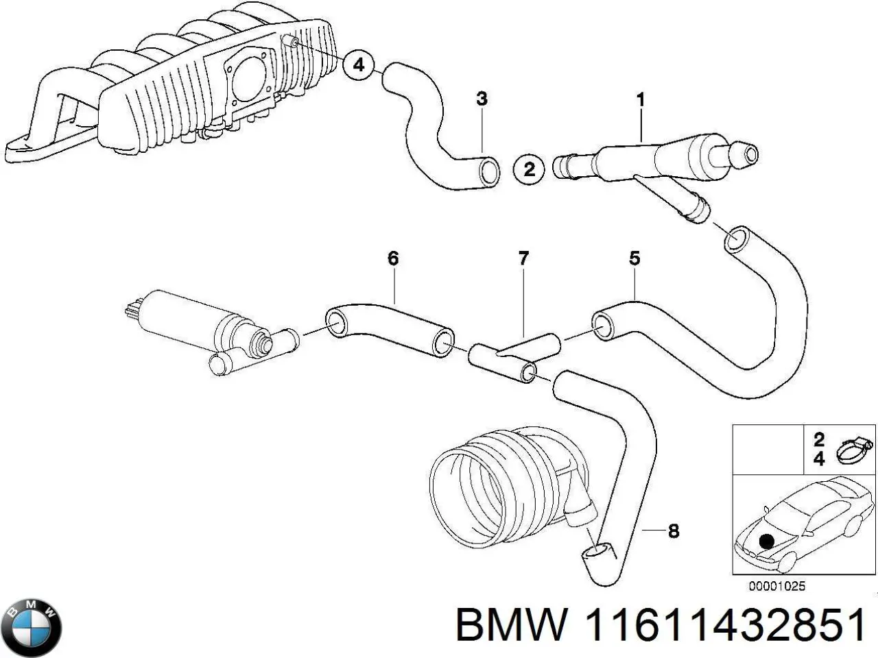 11611432851 BMW 