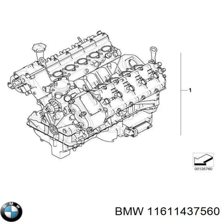 Купити 11611437560 BMW 
