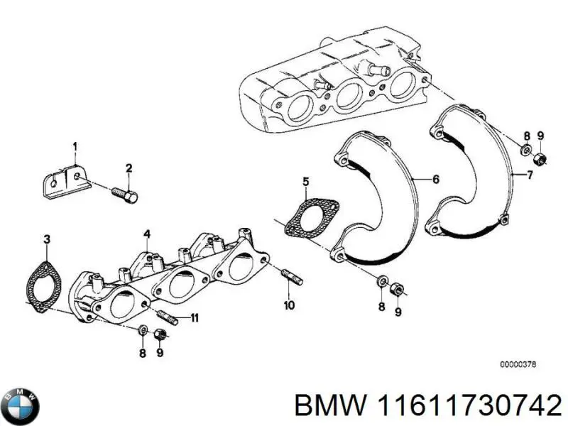  BMW 11611730742 ціна, від 1.73 USD