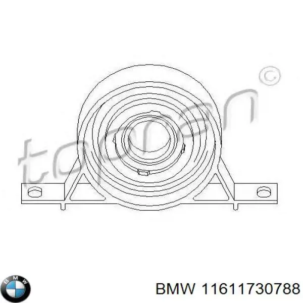 Прокладка впускного колектора, нижня BMW 11611730788 ціна, від 1.32 USD
