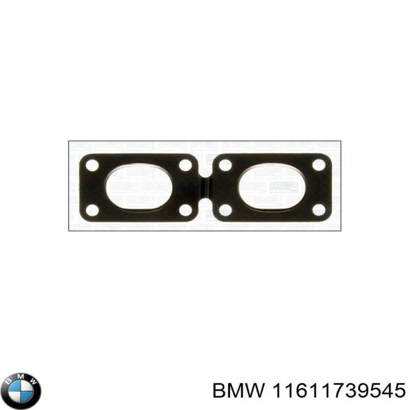 Прокладка впускного колектора, верхня BMW 11611739545 ціна, від 1.51 USD