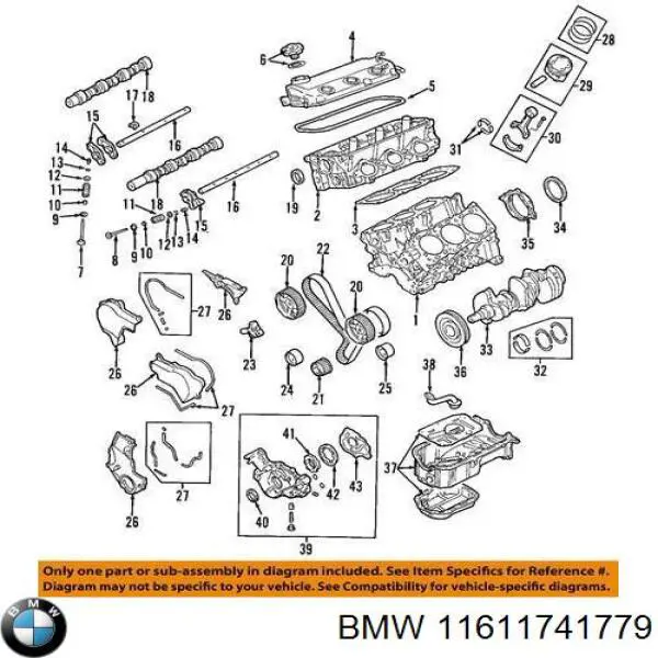  11611741779 BMW