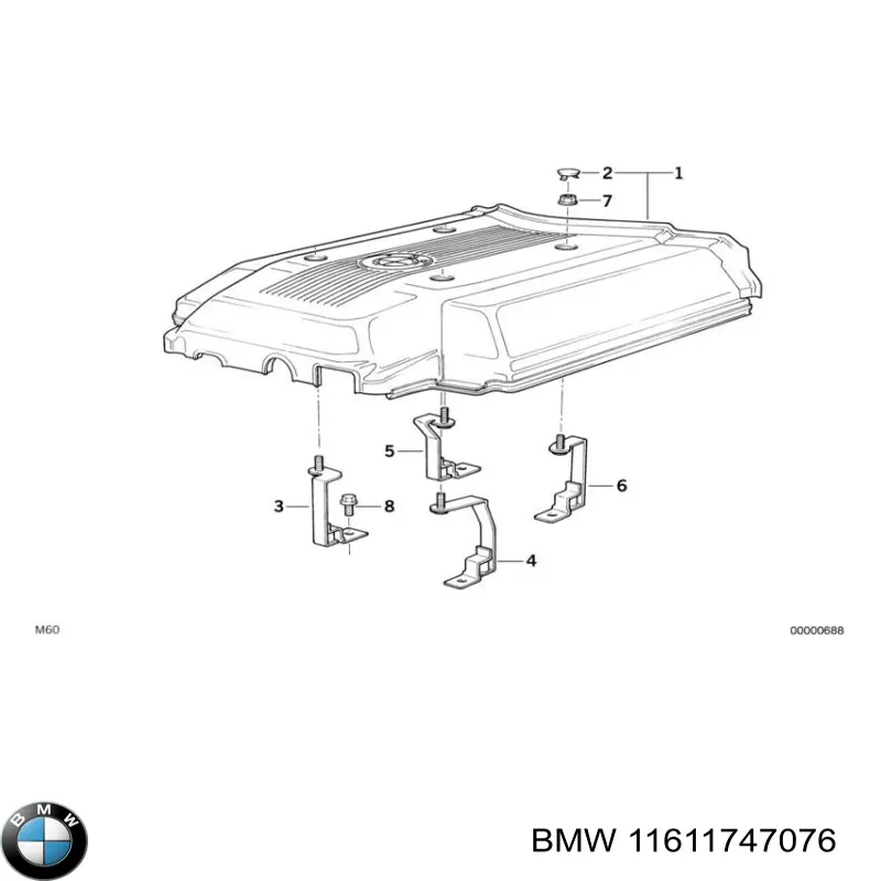  BMW 11611747076 ціна, від 7.18 USD