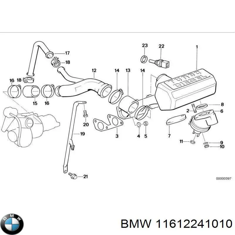 Купити 11612241010 BMW 