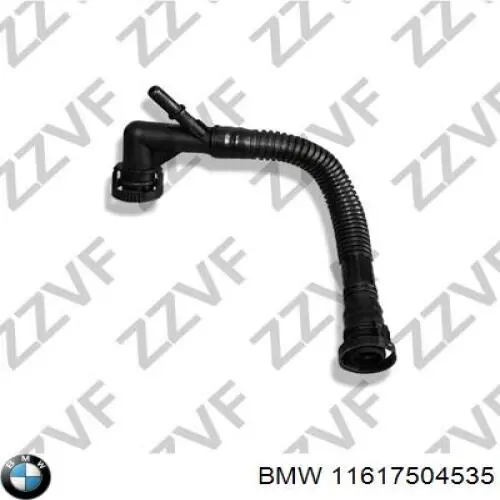 11617504535 BMW Шланг повітряний вентиляції картера