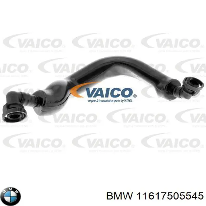 11617505545 BMW Шланг повітряний вентиляції картера
