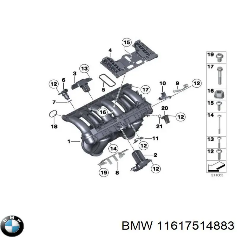 11617514883 BMW 