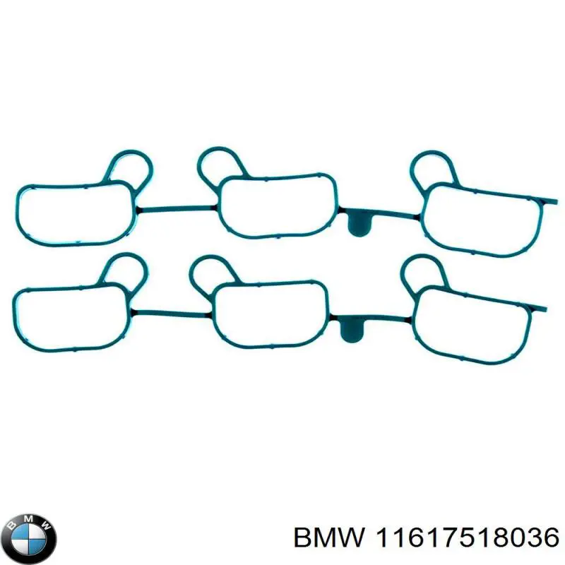 Прокладка впускного колектора BMW 11617518036 ціна, від 24.89 USD