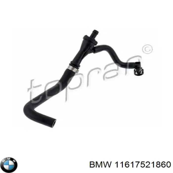 11617521860 BMW клапан pcv (вентиляції картерних газів)
