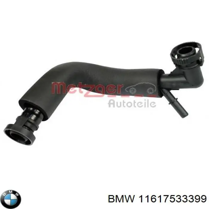 11617533399 BMW Шланг повітряний вентиляції картера