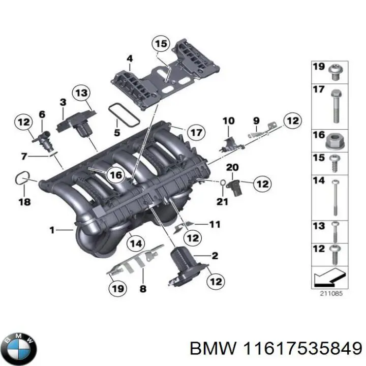 11617535849 BMW 