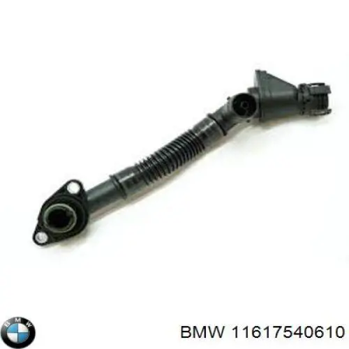 Патрубок вентиляції картера 11617540610 BMW