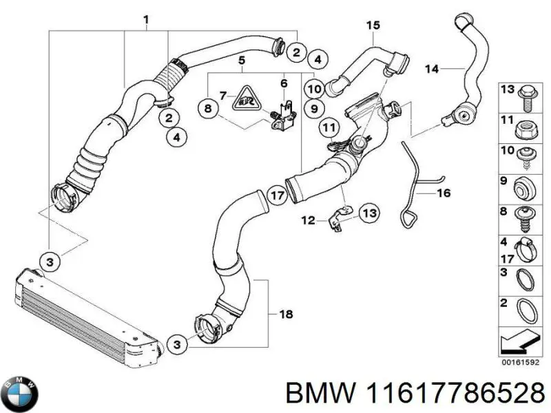 Купити 11617786528 BMW 