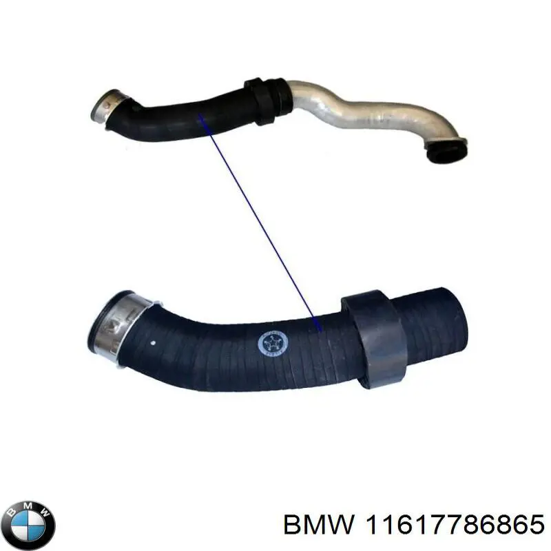 Купити 11617786865 BMW Шланг/патрубок интеркуллера