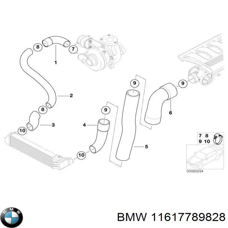 11617789828 BMW 