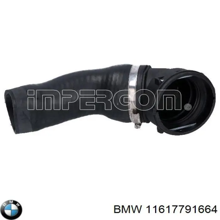 Купити 11617791664 BMW Шланг/патрубок интеркуллера