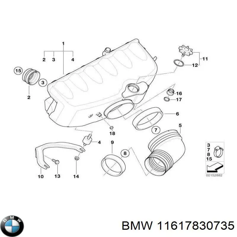 11617830735 BMW 