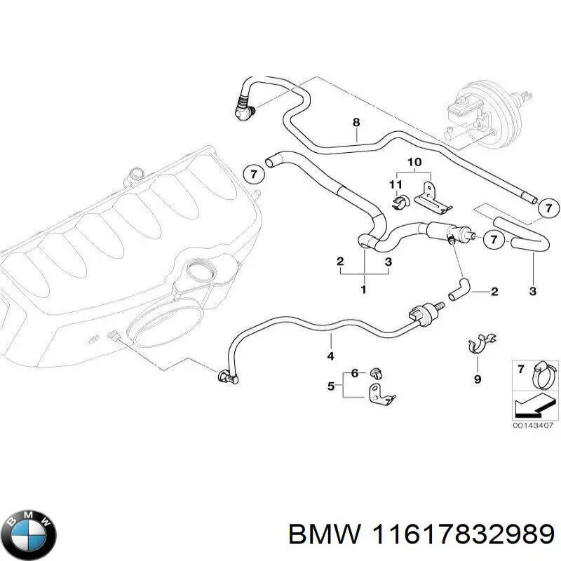 Купити 11617836745 BMW Насос паливний електричний