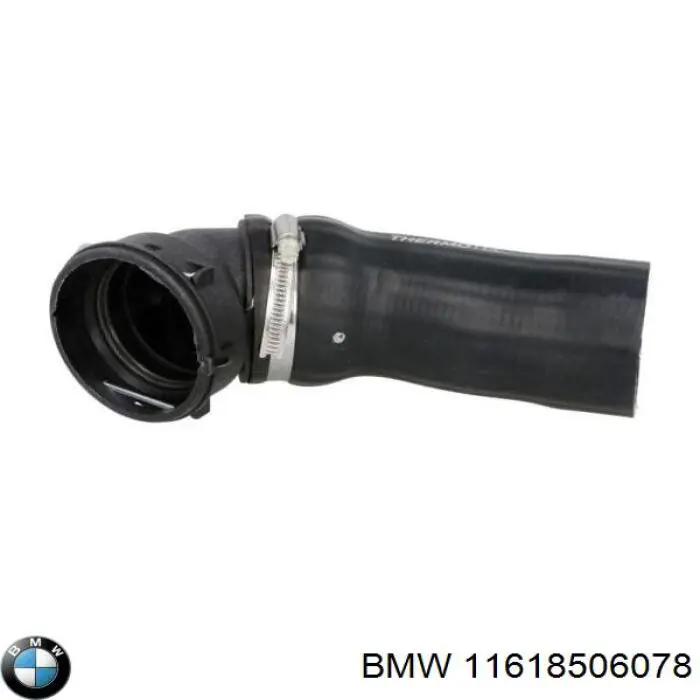 11618506078 BMW шланг/патрубок інтеркулера, лівий