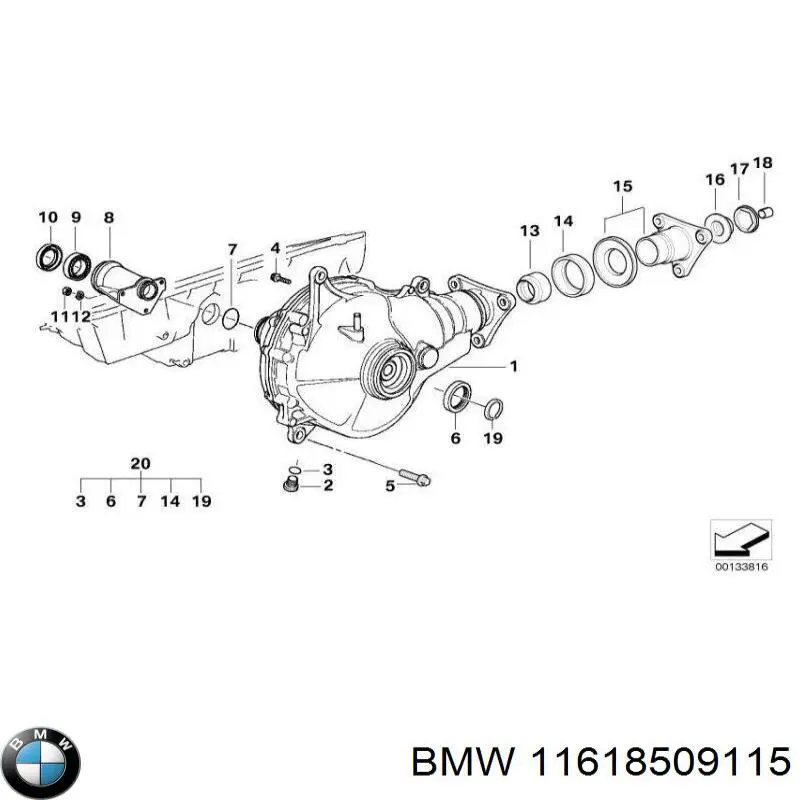 Прокладка кришки горловини, маслозаливної Mazda CY0113194 ціна, від 21.40 USD