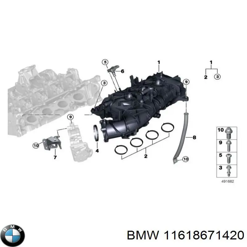 11618671420 BMW 