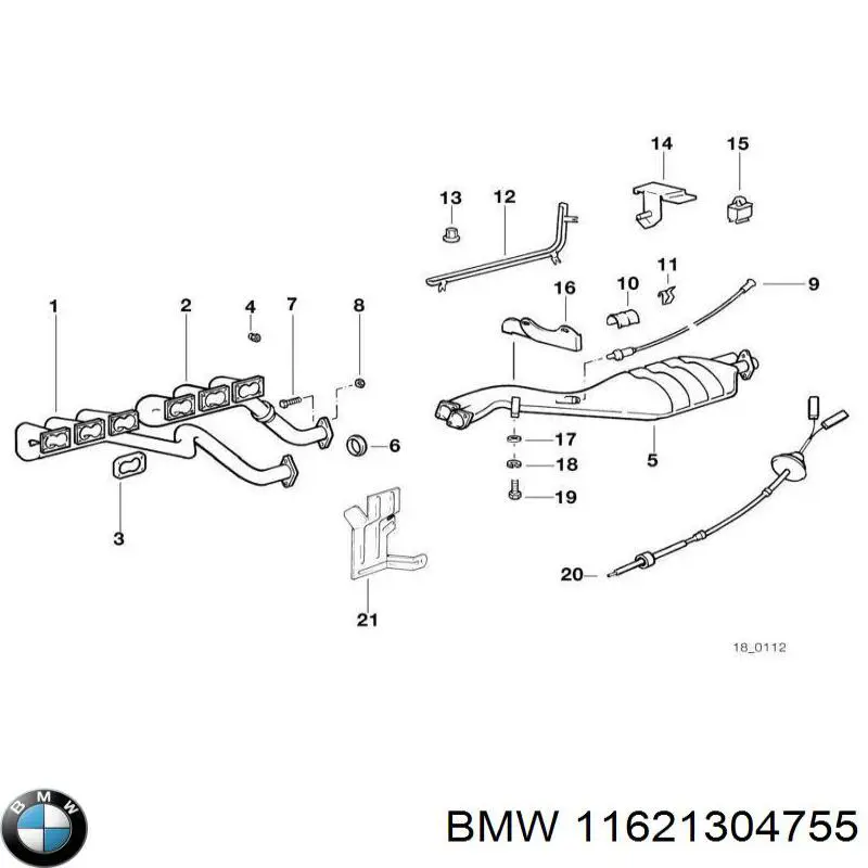  11621304755 BMW