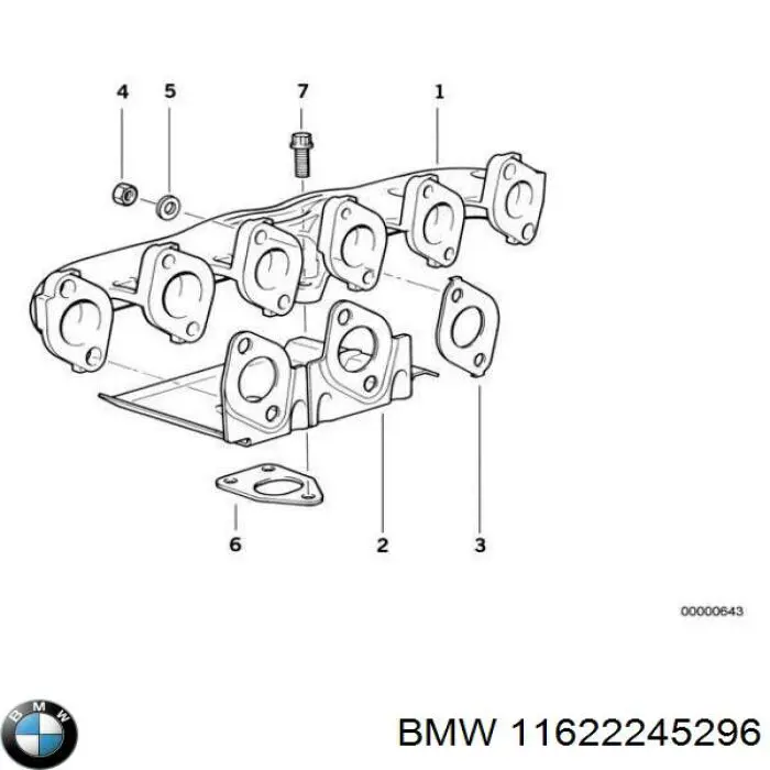  BMW 11622245296 ціна, від 43.47 USD