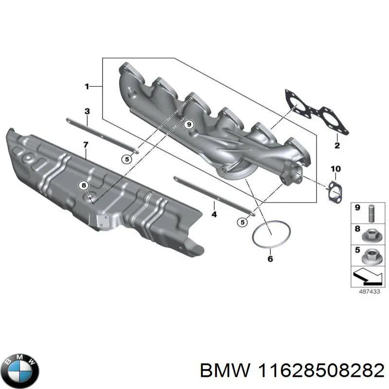 Купити 11628508282 BMW 