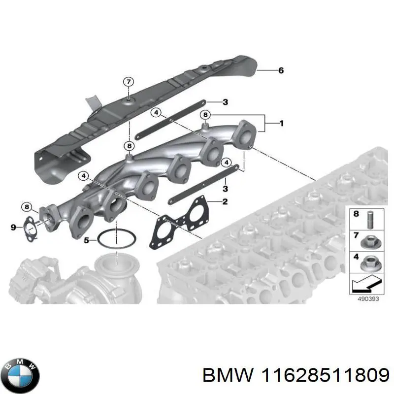  BMW 11628511809 ціна, від 10.62 USD