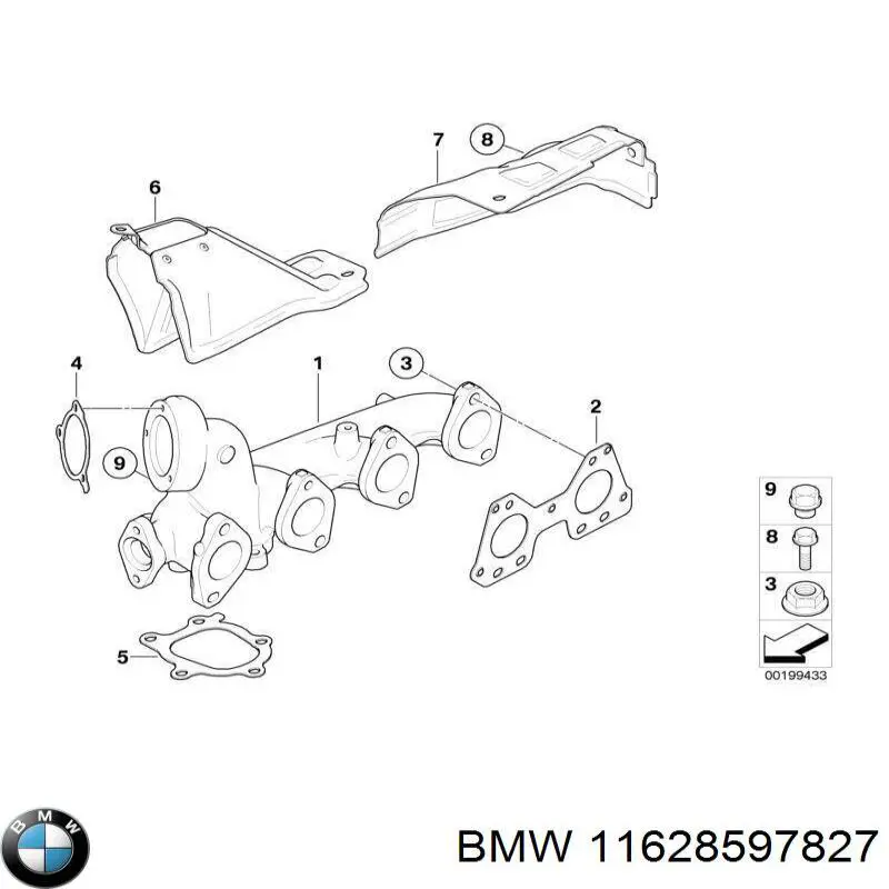 BMW 11628597827
