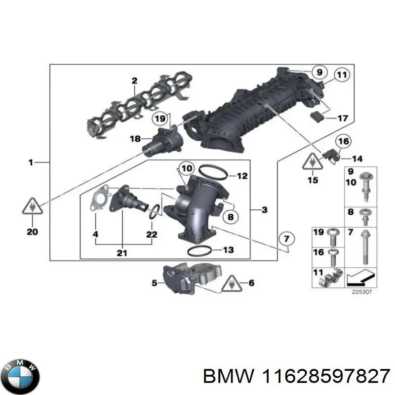 Купити 11628597827 BMW 