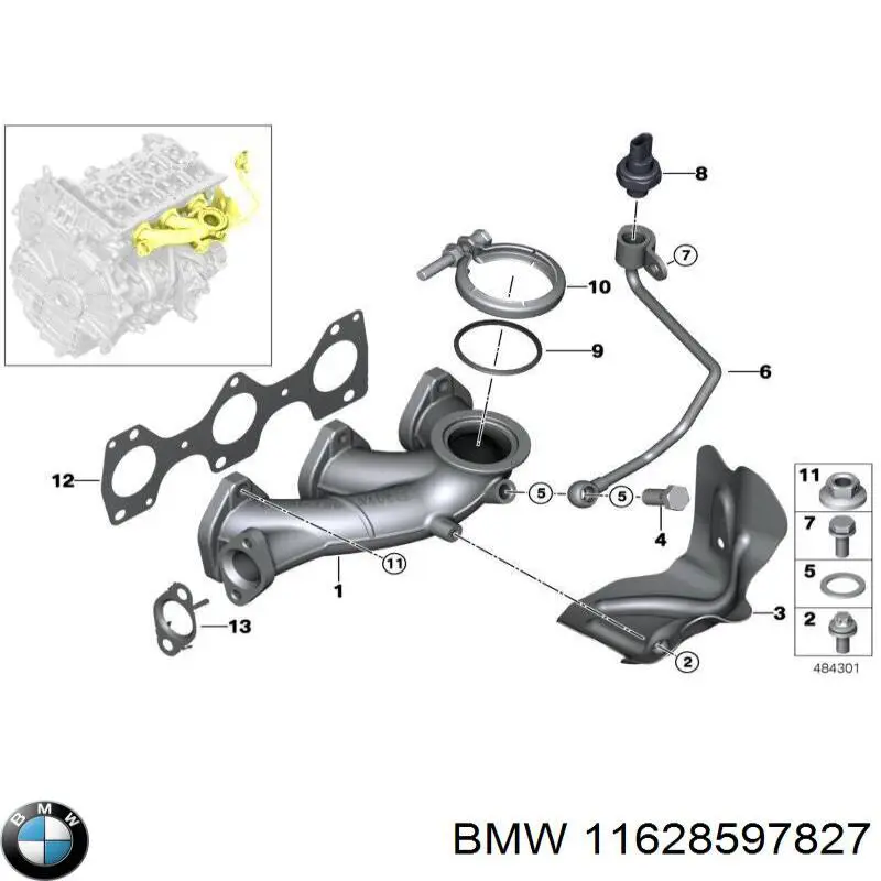 11628597827 BMW 