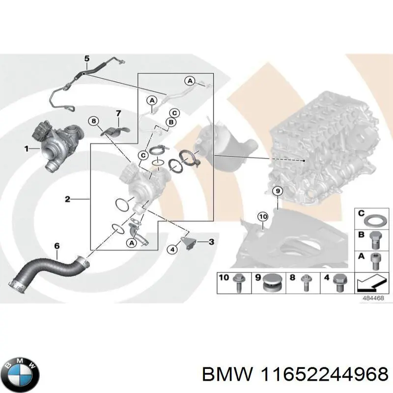 Турбіна 11652244968 BMW