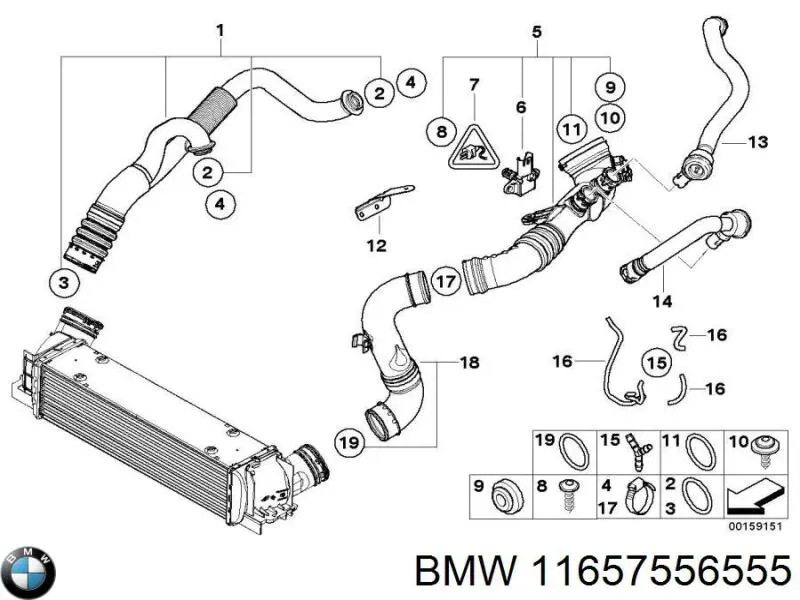  BMW 11657556555 ціна, від 55.28 USD