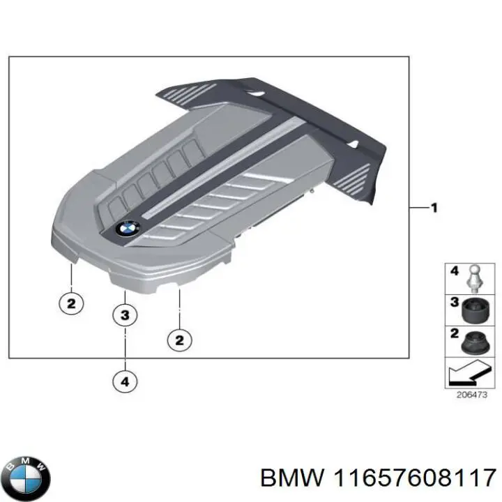  BMW 11657608117 ціна, від 91.22 USD
