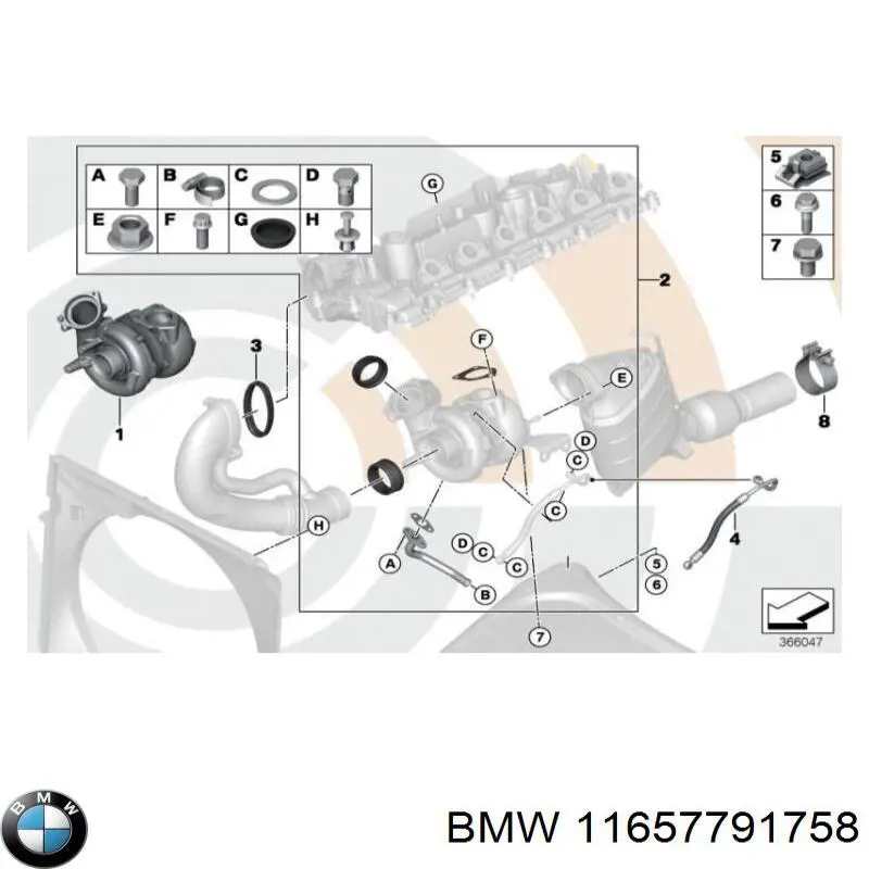 Турбіна 7791709 BMW