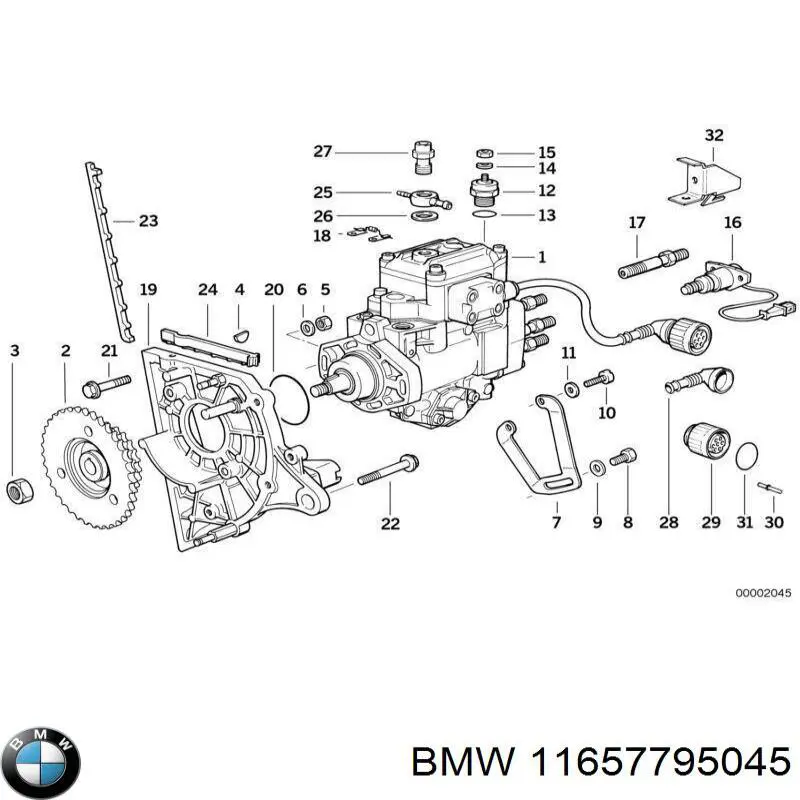 11509908048 BMW Кільце патрубка турбіни, повітря, що нагнітається
