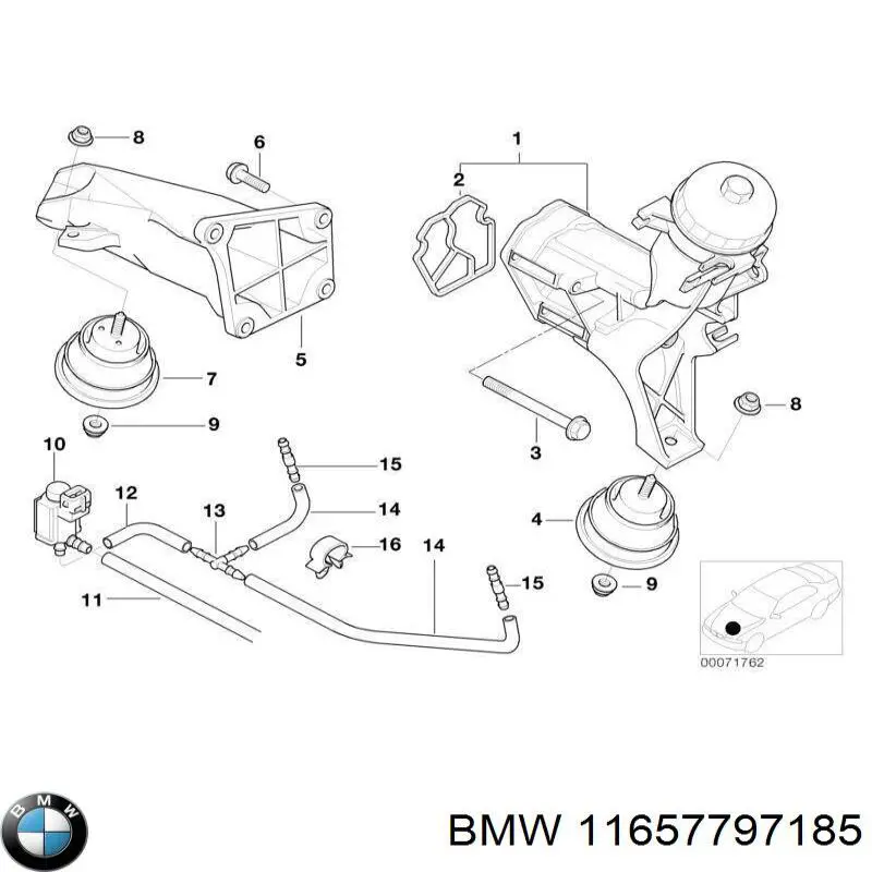 11658507249 BMW 
