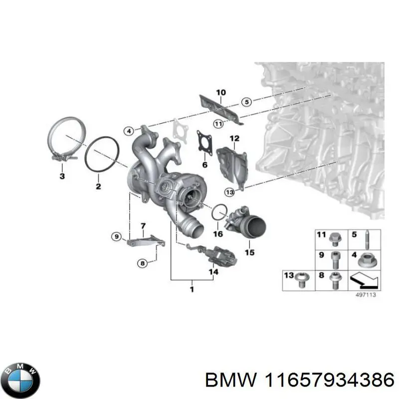  11657934386 BMW