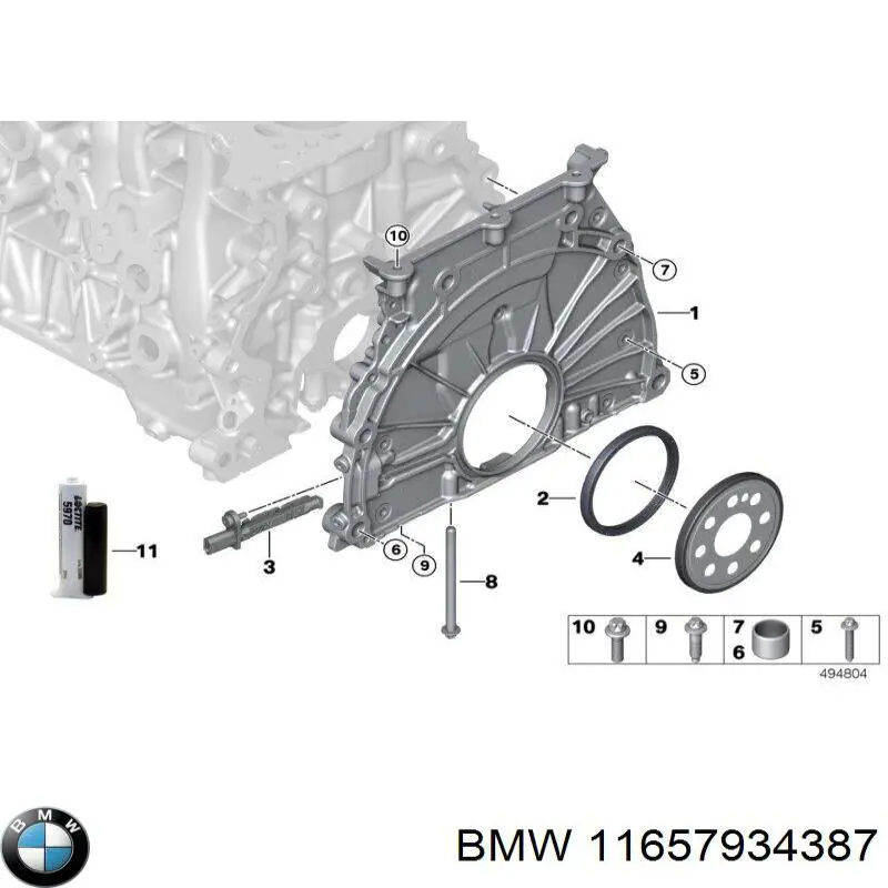  11657934387 BMW