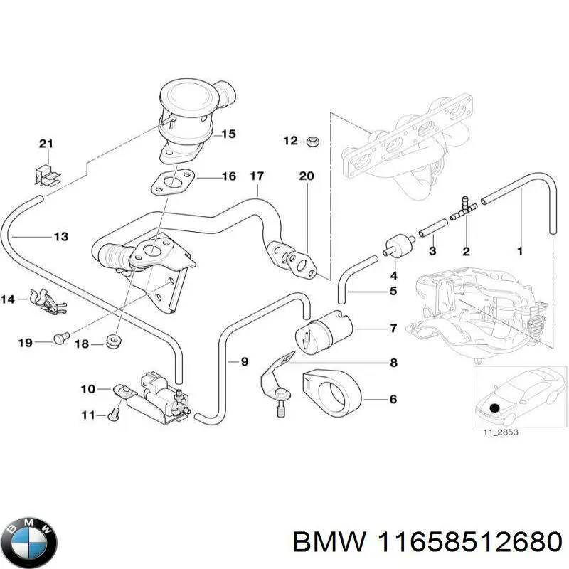 11658512680 BMW 