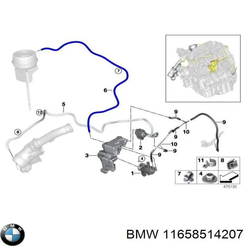 11658514207 BMW 