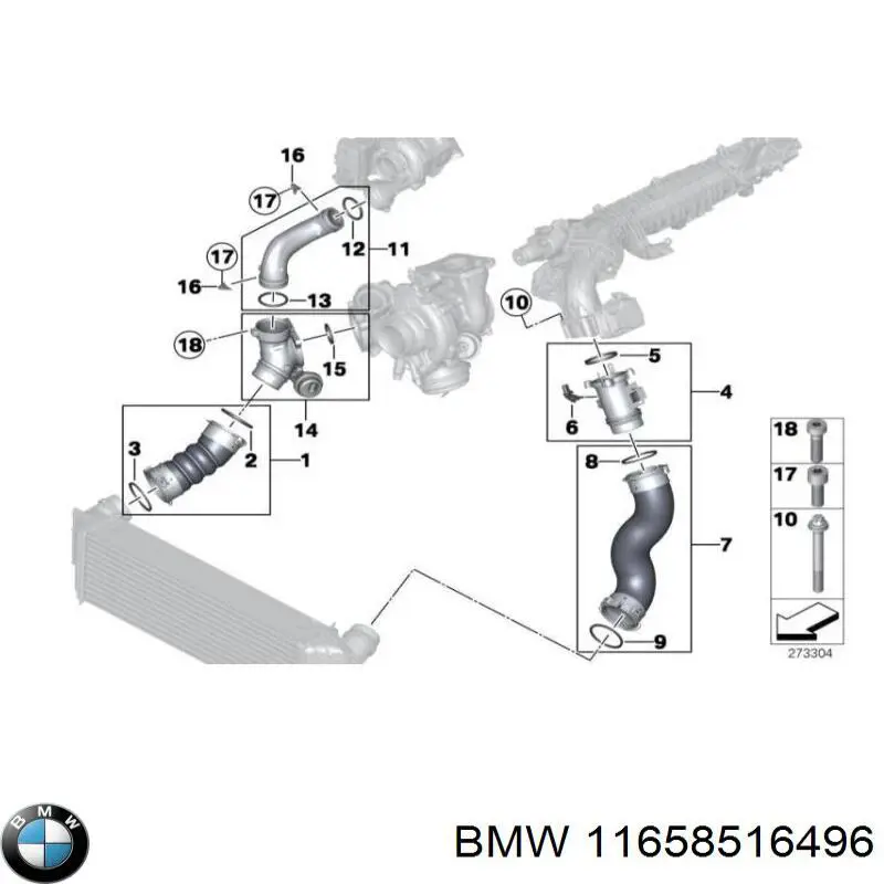  11658516496 BMW