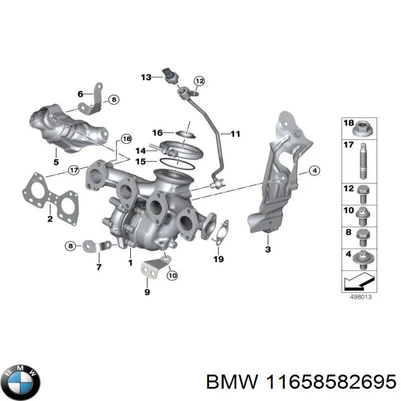 Купити 11658582695 BMW 