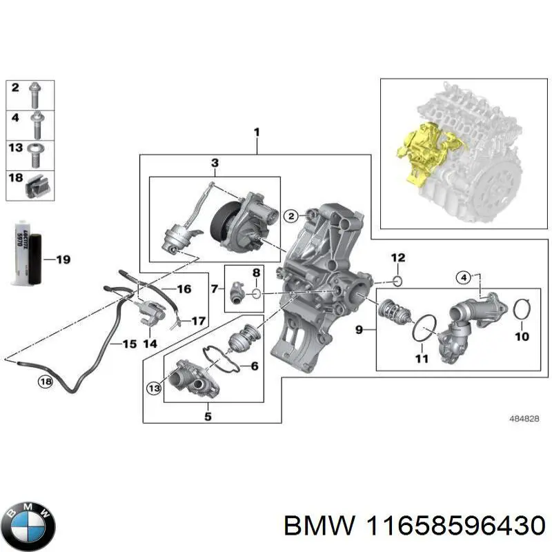  11658596430 BMW