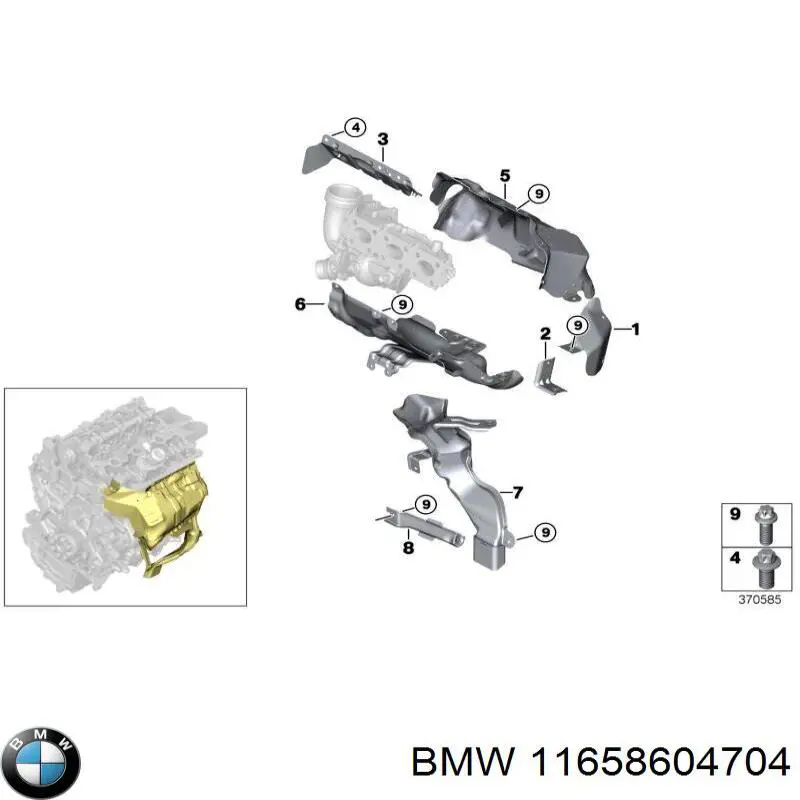 11658604704 BMW 