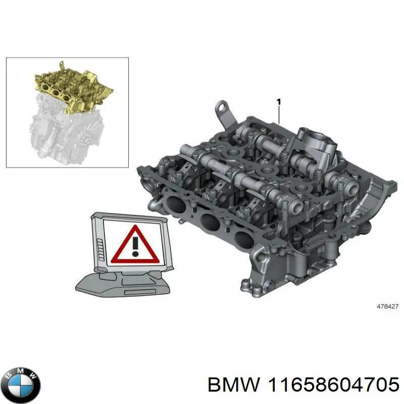  BMW 11658604705